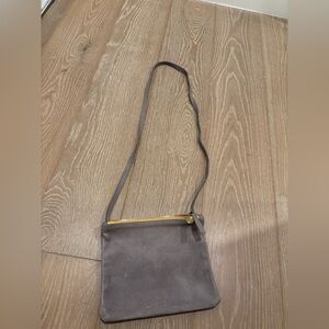 Elegant Gray Crossbody Bag